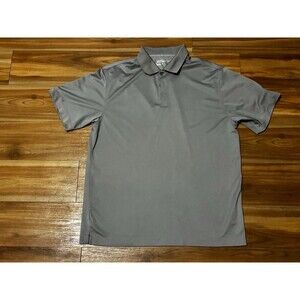 Nike Golf Tour Performance Dri-FIT Polo Shirt Men’s Large Gray Short Sleeve